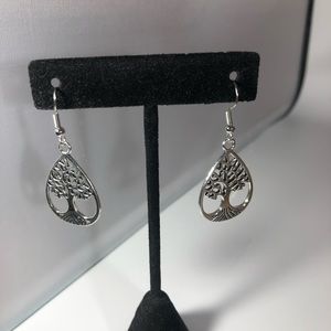 Tear Drop Tree‎ of Life Earrings